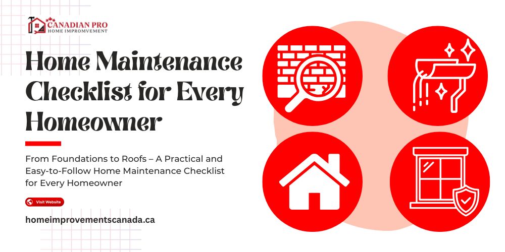 Home Maintenance Checklist for Every Homeowner